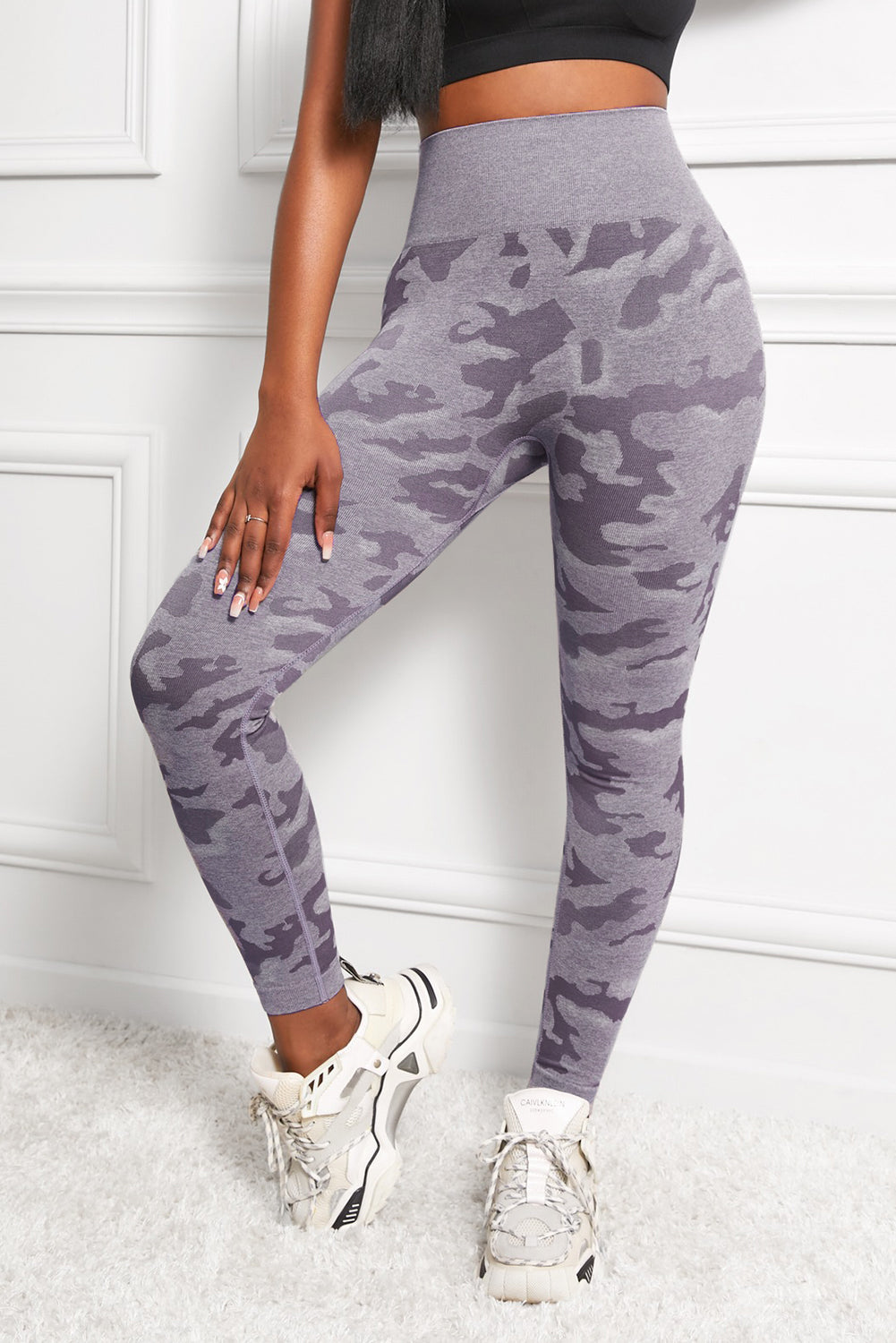 Camo Print Seamless Legging